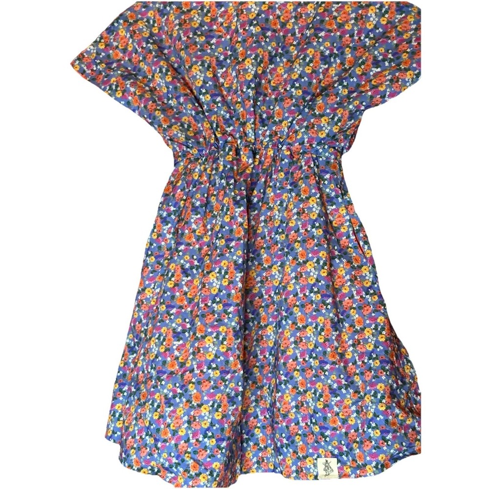 Bijou Sauvage Clothier Dress Girls Size 6 Floral Pink and‎ Purple Pockets